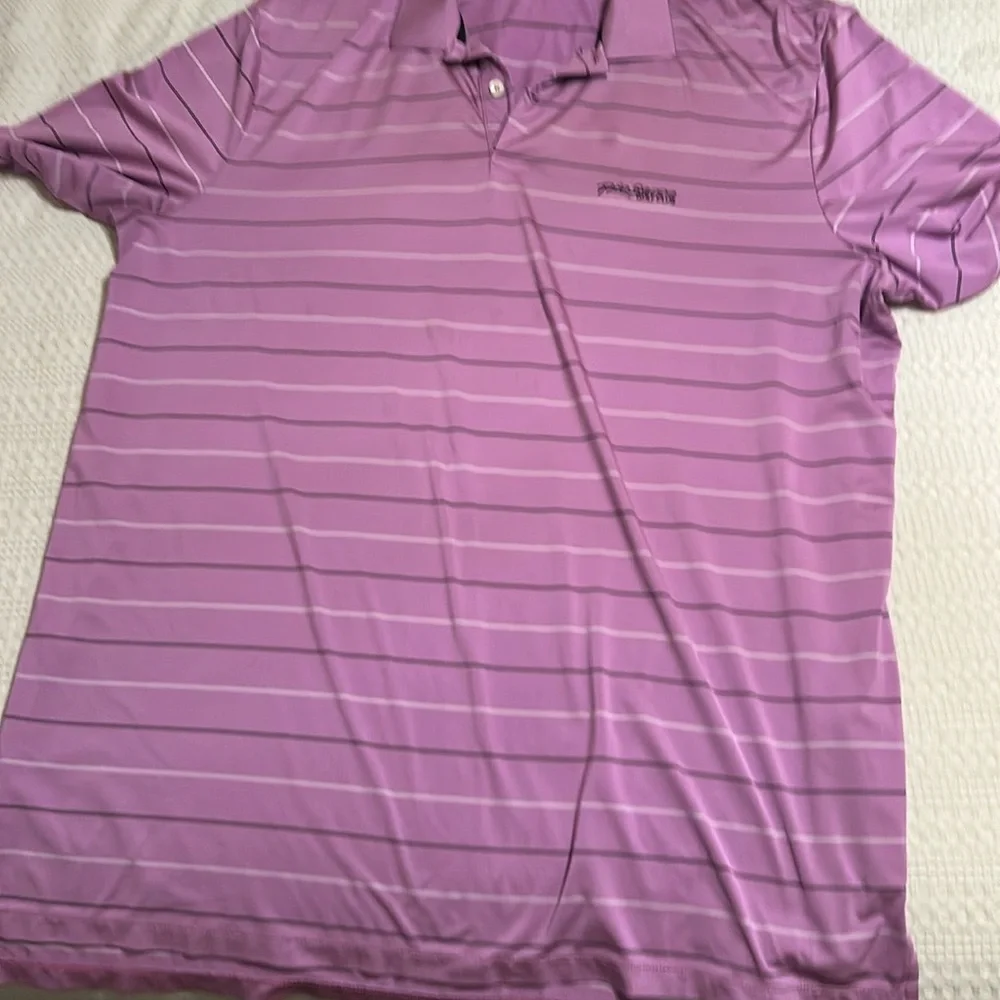 Ralph Lauren‎ RLX Lavender Polo Shirt Secco Golf Club XL